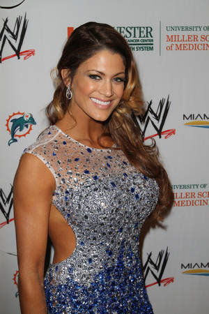 Eve Torres Porn - Eve Torres in blue and silver dress