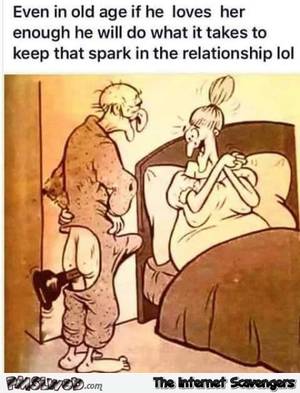 Adult Porn Cartoons Old Folks - Keeping the spark going in old age funny adult cartoon