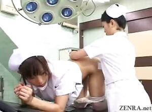 japanese nurse dildo - Japan Milf Nurse Inserts Dildo Into Coworkers Anus at DrTuber