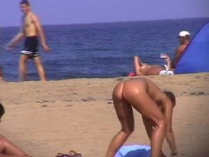 ibiza beach sex - beach butt pic