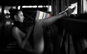 black and white girl naked - Model girl naked nude black and white | Babesgo.com