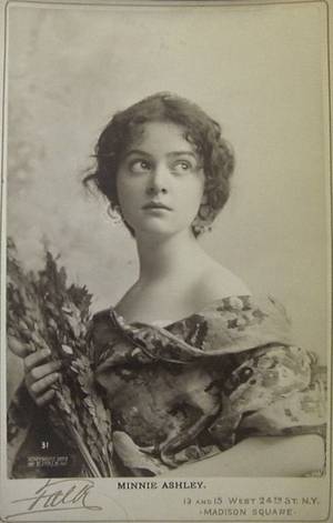 Gloria Clair Fack - Minnie Ashley by Falk, 1897