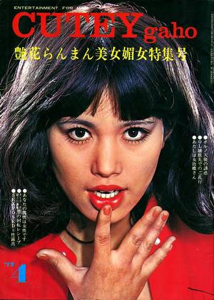 Japanese Magazines Porn - ... on this particular japanese magazine front cover website which  collected and scanned a numbers of old japanese magazines. Some are soft porn  magazines, ...