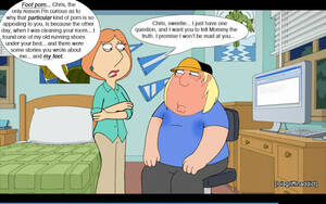 Family Guy Porn Lois And Chris Dream - Family Man: Lois Indulges a Family Sole Fetish (with Chris) â€“ Family Guy  Hentai