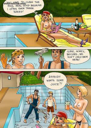 Adult Swim Cartoon Porn Captions - Page 1 | drawingincest_com-comics/family-members-please-each-other-near-the- swimming-pool | Erofus - Sex and Porn Comics