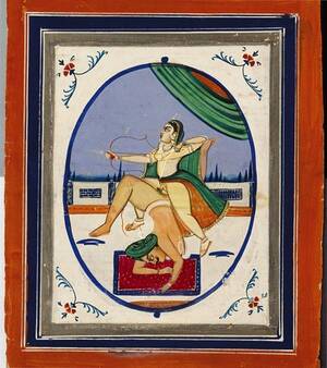 Ancient Porn Paintings - A Set of Ten Northern Indian Erotic Paintings - A Set of Ten Northern  Indian Erotic Pai... | Finch & Co