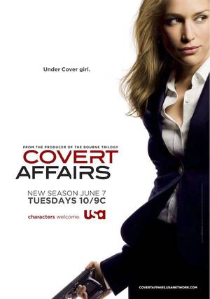 Covert Affairs Tv Series Porn - Covert Affairs TV Poster ( of