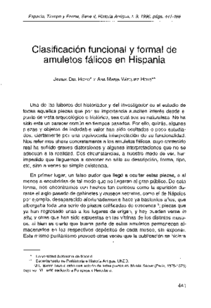 Alberto Lugli Porn - PDF) Â«ClasificaciÃ³n funcional y formal de amuletos fÃ¡licos en HispaniaÂ» |  Javier del Hoyo - Academia.edu