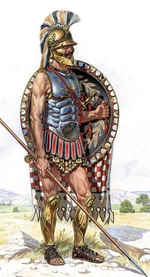 Ancient Greek Soldiers Porn - This is Greek Hoplite in IV century BC. Greek soldier was prepared a  lance,shield, headpiece and armor to protect themself and the citizen.