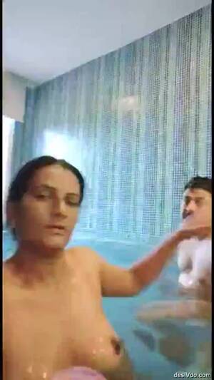 indian mature couple fuck homemade - Mature couple homemade fun inside swimming pool | Watch Indian Porn Reels |  fap.desi