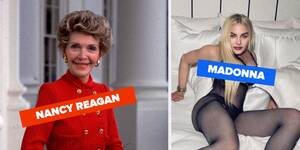 Madonna Blowjob Porn - Nancy Reagan Oral Sex Explained