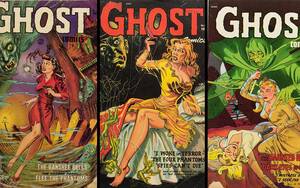 1950s Vintage Porn Comics - The Complete Run of Fiction House's Ghost Comics, Up for Auction