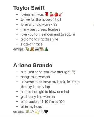 Get Ariana Grande Porn Captions - INSTA CAPTIONS (inspired by lyrics!) ðŸ«¶ðŸ¦‹ | Gallery posted by Malarie |  Lemon8