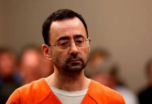 Donna Douglas Porn Captions - US gymnastics doctor Larry Nassar sentenced to 60 years in jail on child  pornography charges