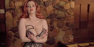 Hot Sexy Corset Tits - Redhead Milf Minxie Mimieux Loses Her Sexy Corset And Reveals Her Huge Tits  HD SEX Porn Video 5:23