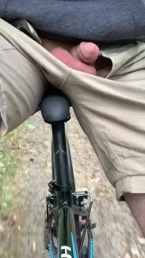 Bike Dick - Public forest dick flash ride bike inexperienced boy amatour watch online