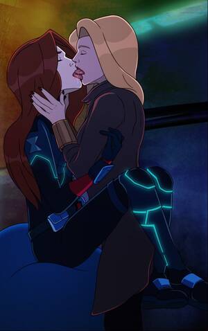 Black Widow Marvel Lesbian Hentai - Black Widow Yuri (1) | Black Widow Lesbian | Luscious Hentai Manga & Porn