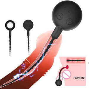 Male Urethra Toy Porn - USB Male Prostate Urethral Vibrator Silicon Dilator Penis Plug Stimulate  Sex Toy | eBay