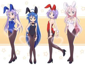 Anime Playboy Porn - bunny girls of lucky star