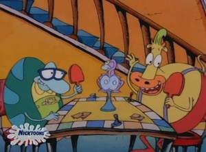 cartoon tv shows spanking porn - "Rocko and his friends playing the 'Spank the Monkey&#