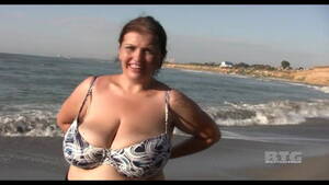 Big Bouncing Tits On Beach - Big Tits Bouncing on Beach | xHamster