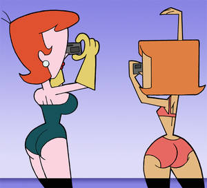 Dexter Porn Captions - Dexter's Mom from Dexter's Lab and Tommy's Mom from ...