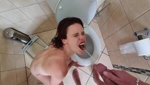 bathroom anal sluts - Petite Slut Gets her Tight Asshole Fucked in Bathroom | Anal | Piss  Drinking | Cum Swallow | POV - Pornhub.com