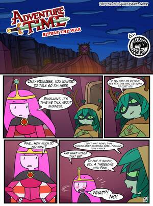 Anime Adventure Time Porn Comics - Adventure Time: Before the War - By Inkershike porn comic
