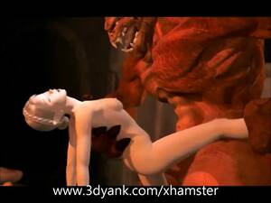 Demon Fuck - Demon fuck girl in a dangeon