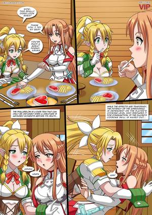 Leafa Porn - ... An Enchanted Meal ...