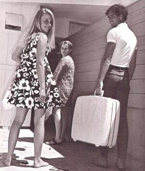 1960s Nudist - Linda Shockley (1960s nudist magazines icon) in a summer dress :  r/NudistsGoneWild