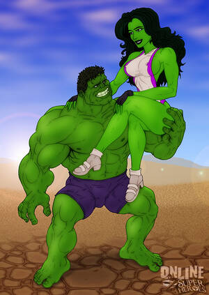 hulk - The Incredible Hulk - [Online SuperHeroes] - Hulk and She-Hulk In A Hot  Porno Shoot! fuck