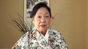 elderly big breasts - Japanese Grandma Kurosaki Reiko 80 Brthday