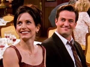 Friends Tv Show Monica Porn - Matthew Perry: Chandler and Monica from Friends taught me everything I need  to know about love | The Independent