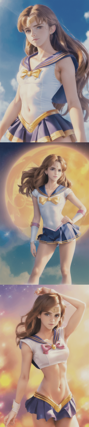 Hentai Emma Watson Porn - Emma Watson as a Sailor Moon character : r/StableDiffusion