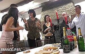 French Party Porn - French anniversary party turn in to an orgy HD porn - SEXTVX.COM