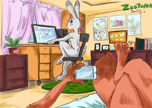 Adventure Time Sexy Fan Art - Judy & Nick Sexy Bunny, Â· Zootopia FanartZootopia ...