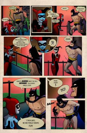 Batman Shemale Porn Comics - Harley Tricks- Elmrtev (Batman) - Porn Cartoon Comics