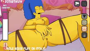 lesbian cartoon bondage marge simson - Marge Simpson Tied up Bondage Fingering Squirting Orgasm - Hole House -  Pornhub.com