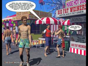 3d Gay Sissy Sex Charlie - CHARLIE AT THE CARNIVAL: 3D Gay Cartoon Anime Hentai Comics - manporn.xxx