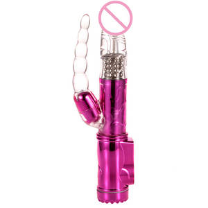 Double Toy Porn - Electric Double vibrator rotated vibration clitoral anal vagina vibrator  powered amazing dildo vibrator porn sex toy for women-in Vibrators from  Beauty ...
