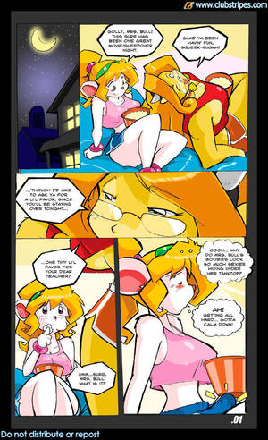 Cartoon Group Sex Tumblr - The Slumber Party- Clubstripes - Porn Cartoon Comics