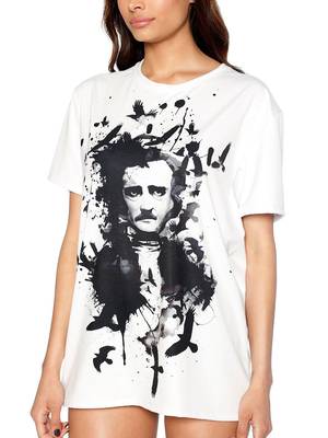 Black Milk Porn - Edgar Allan Poe LA Tee - LIMITED (US ONLY $50USD) by Black Milk