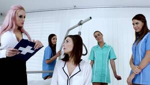 group lesbian nurse - Nurses are getting wild in nude scenes of lesbian porn - XBabe video