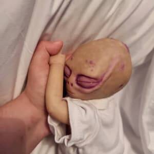 Creating Alien Babies Porn - Eithia Baby Alien Reborn Baby by Jade Warner. - Etsy