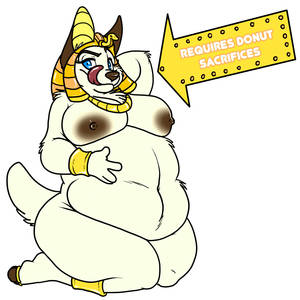 Fat Female Anthro Porn - e621 anthro anubian_jackal blue_eyes bracelet breasts canine dripdry  egyptian female herro jackal jewelry mammal mature_female mother
