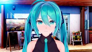 hatsune miku hentai tit fuck - Hatsune Miku Sex With A Beautiful Girl. (3D Hentai) - FAPCAT