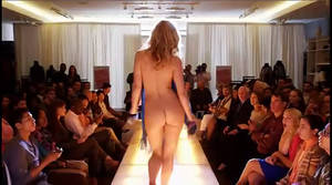 comedy naked movies - Nude on catwalk scene from a comedy movie