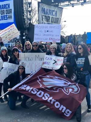 Asian School Porn - Marjory Stoneman Douglas High School Alumni Reflect on the March for Our  Lives - What March for Our Lives Meant to Marjory Stoneman Douglas High  School ...