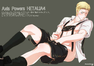 German Anime Porn - barapadisereturns: Character: Germany. Anime: Hetalia axis power. Tumblr  Porn